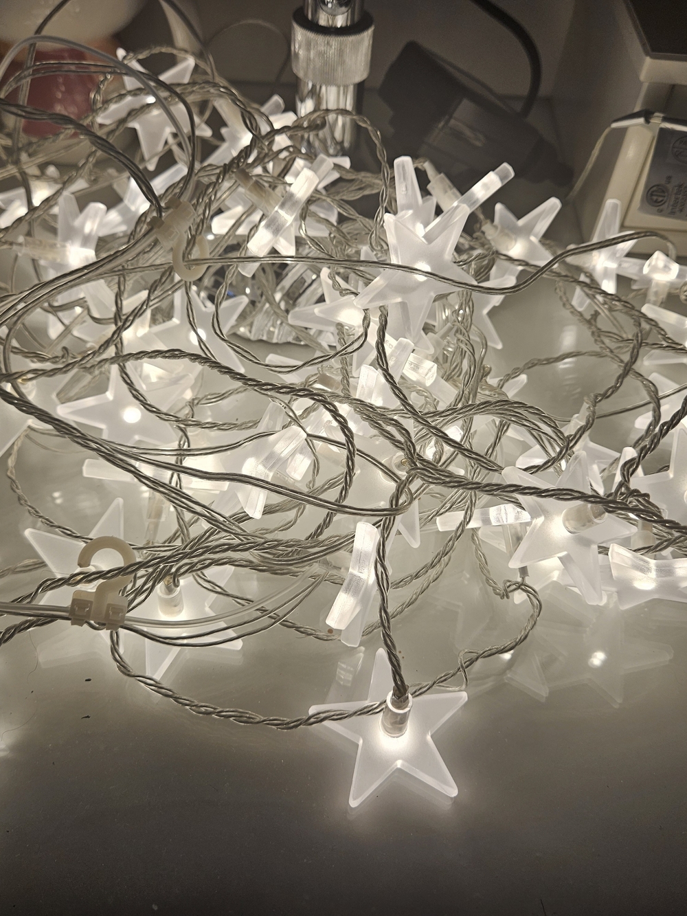 IKEA White Star String Lights